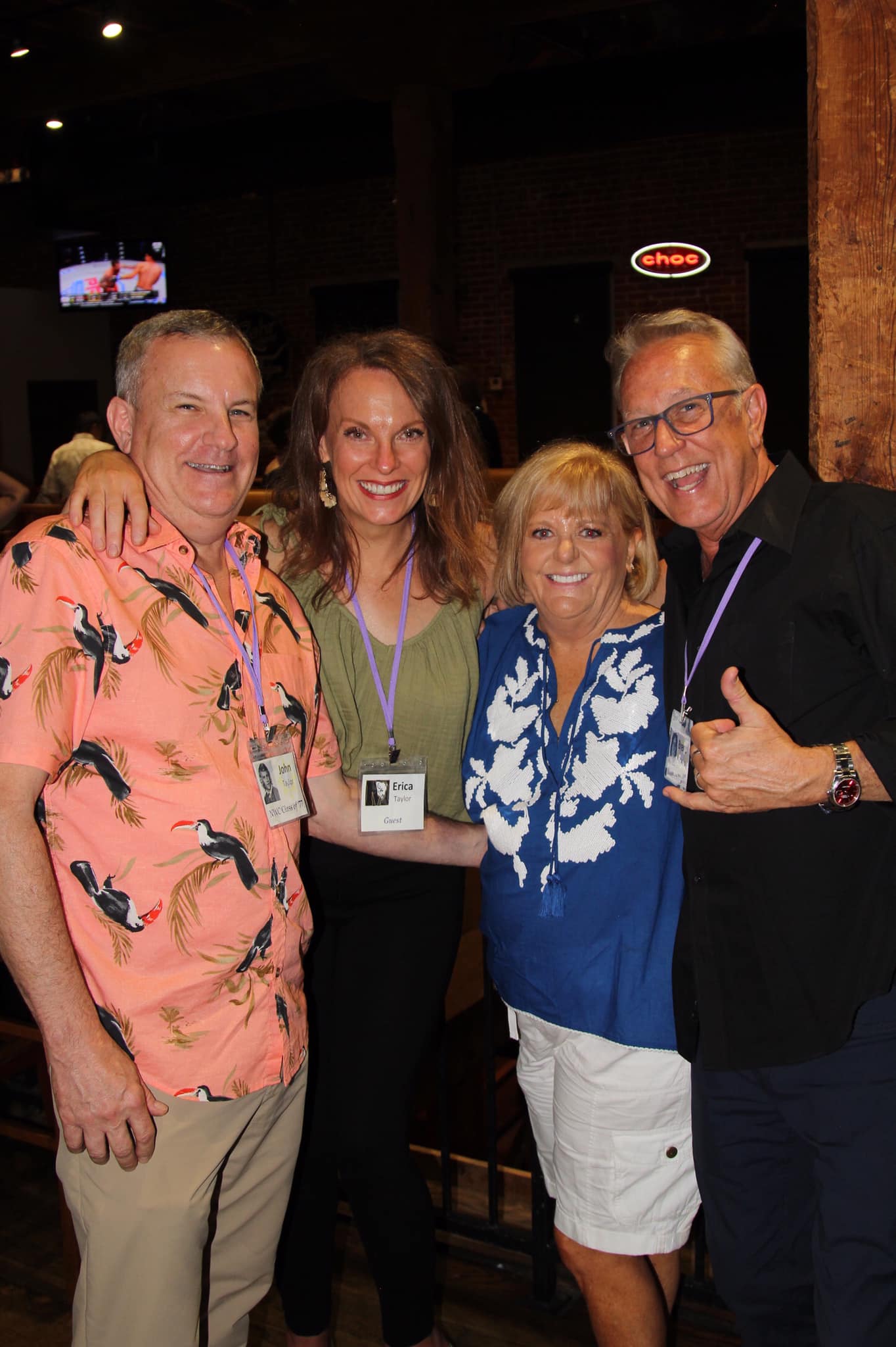 John Taylor, Erica Taylor, Denise Eden, Brent Milburn