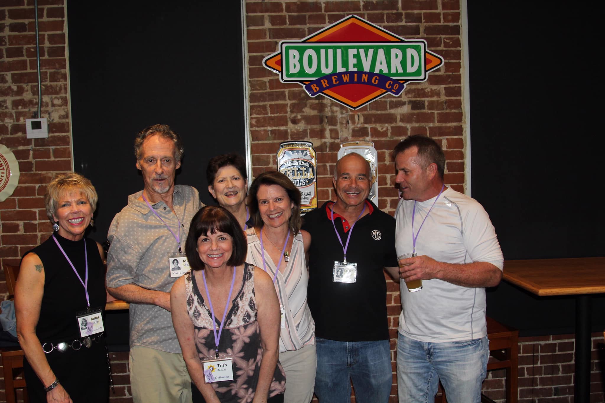 Jamie Jacobs, Mike McCain, Trish McCain, Leisa Davis Smith, Cathie McCain Perry, Lester Cowden, Mitch Short