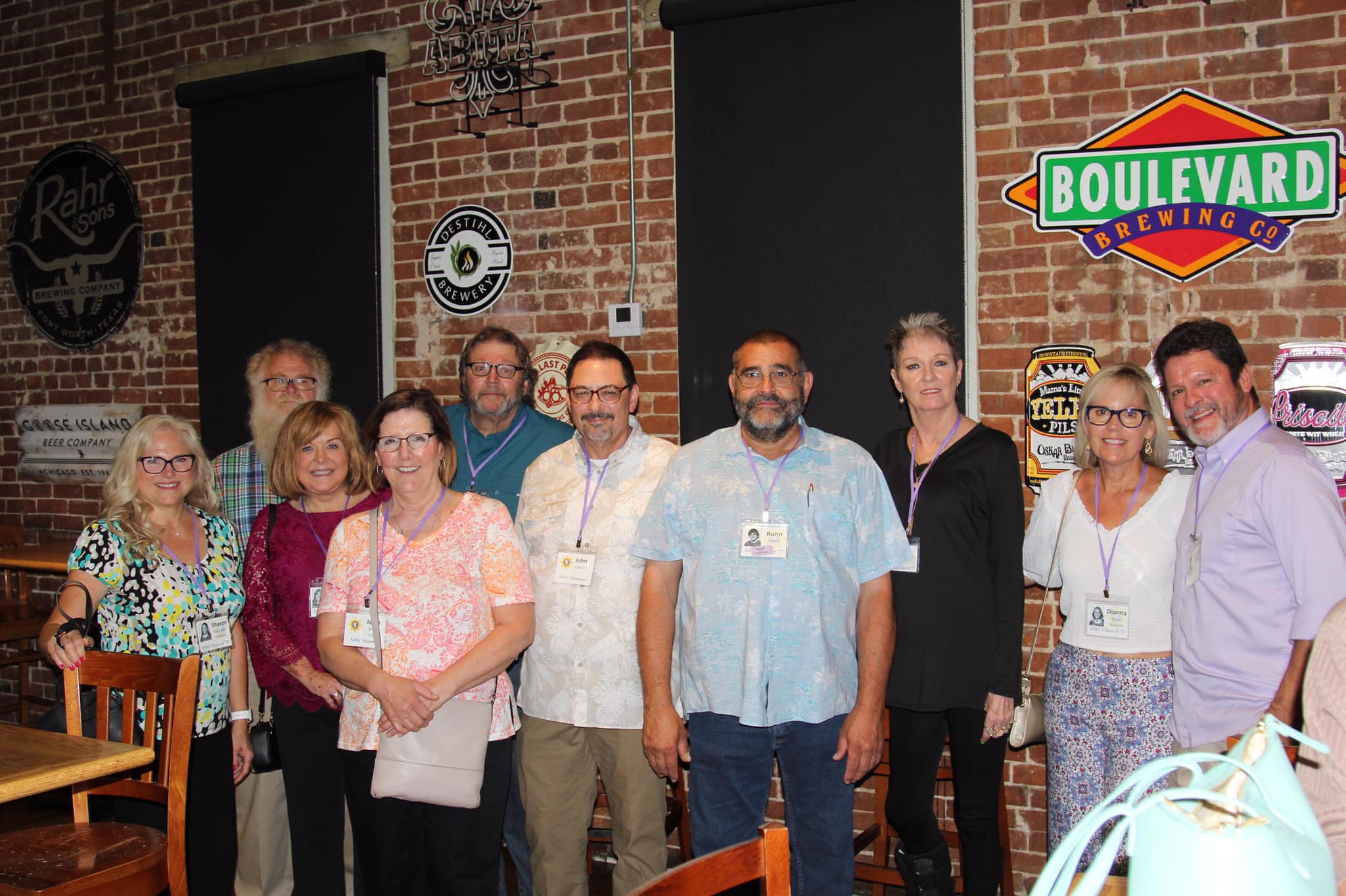 Sharon Sarinske Kitchen, Richard Foster, Karen Cochran Renfrow, Janie Bross Yates, Rex Bross, John Lacy, Ronn Lewis, Kim Cole, Dianna Dunn Haynes, Brent Littlepage