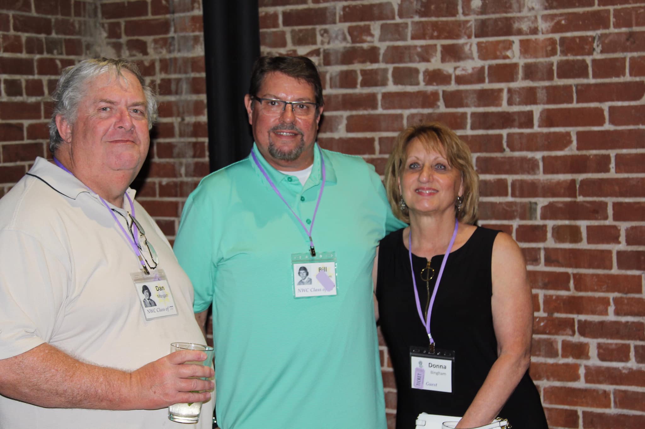 Danny Morgan, Bill Bingham, Donna Bingham