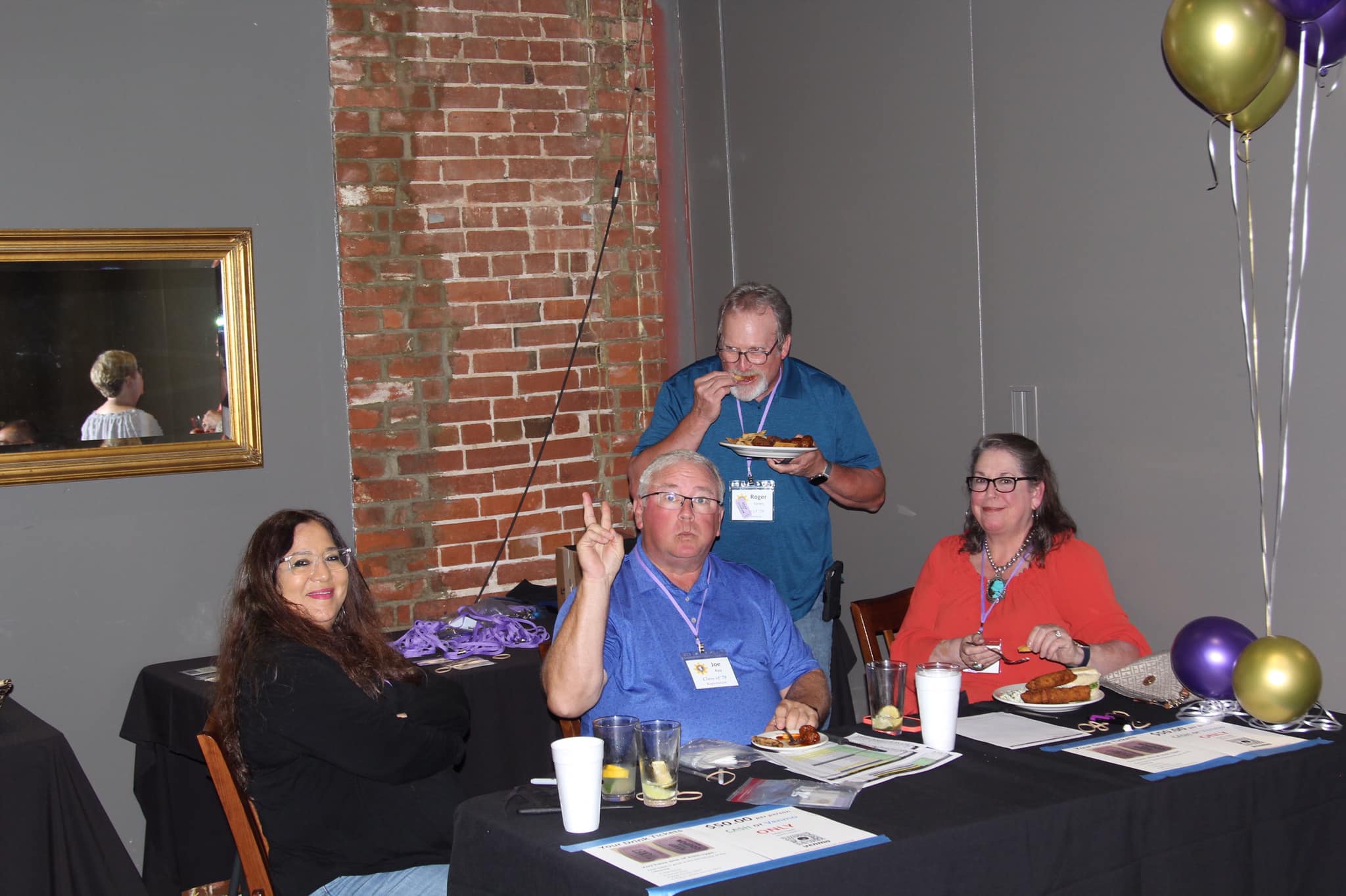 Tracy Treat, Joe Ray, Roger Jones, Shelby Pinkerton Jones