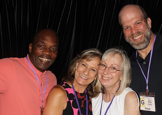 X, Amy Mobley Frost, Ginger Wright Goss, Steve Goss