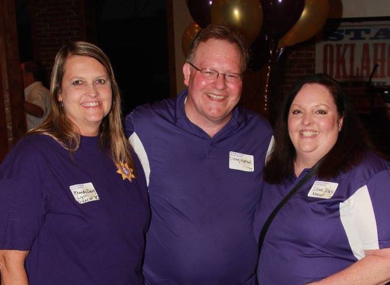 Rhonda Davy Lyon, Doug Moesel, Dawn Davy Moesel