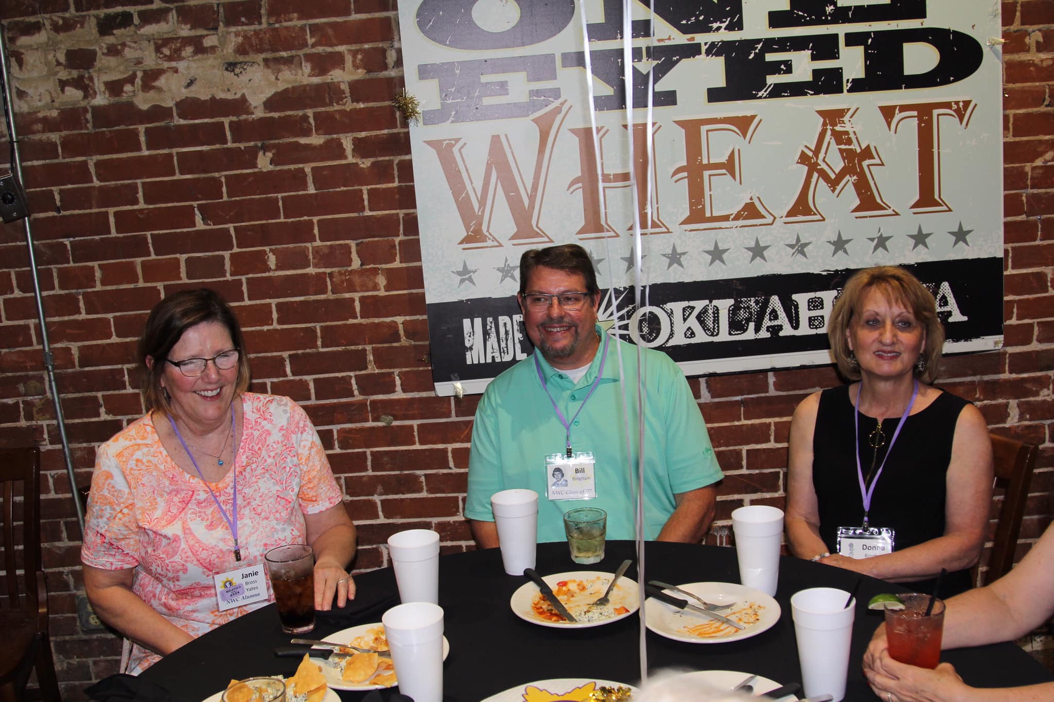 Jamie Bross Yates, Bill Bingham, Donna Bingham